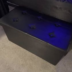 Foldable ottoman bench