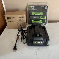 EGO POWER BATTERY SET (BATTERIES & CHARGER)
