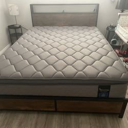 Queen Bed Frame And Mattress