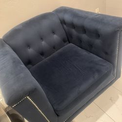 Velvet Loveseat 