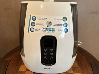 HoMedics, Total Comfort Ultrasonic Dual Tank Humidifier | Essential Oil Diffuser