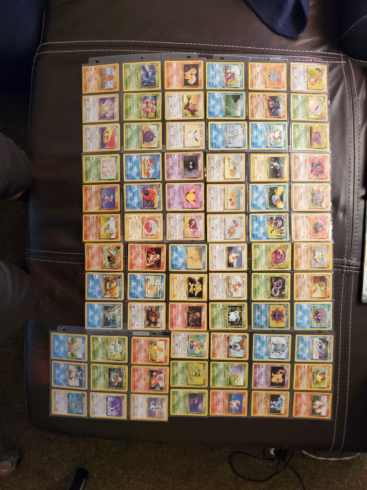 Pokèmon cards original Pokemon lot