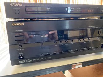 ONKYO TX—SR506 STEREO/7.1 DOLBY~SURROUND RECEIVER W/REMOTE 