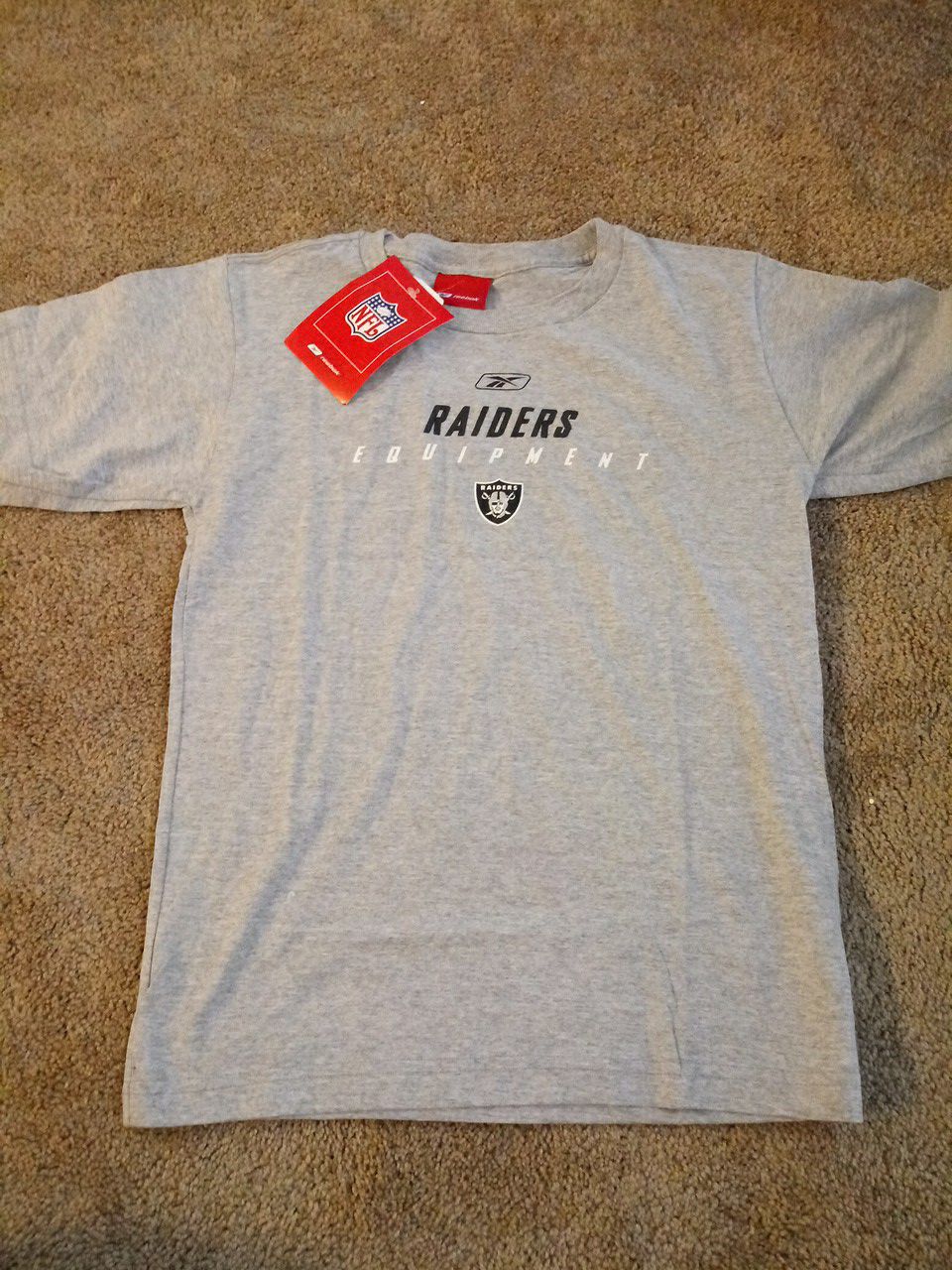 NFL Raider Reebok t-shirt