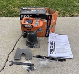 RIDGID 18V Brushless Cordless Compact Router (Tool Only) - NEW