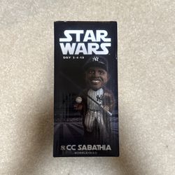 CC Sabathia Yankees Star Wars Bobblehead