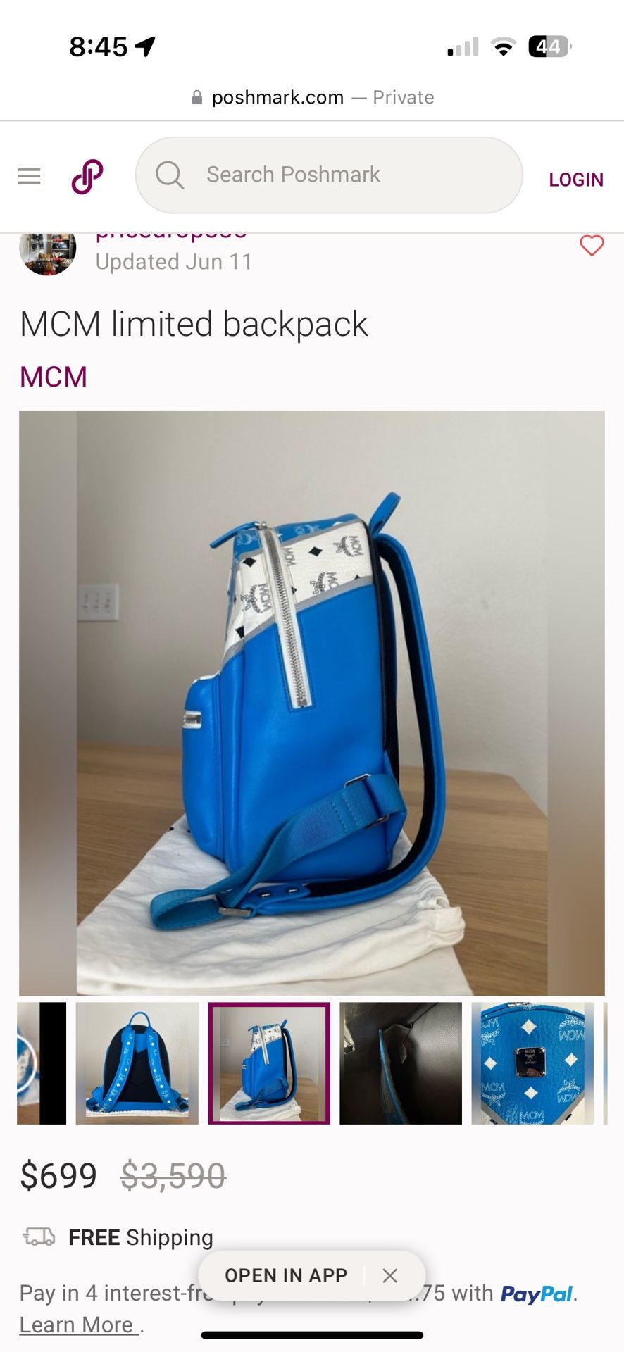 MCM Backpack