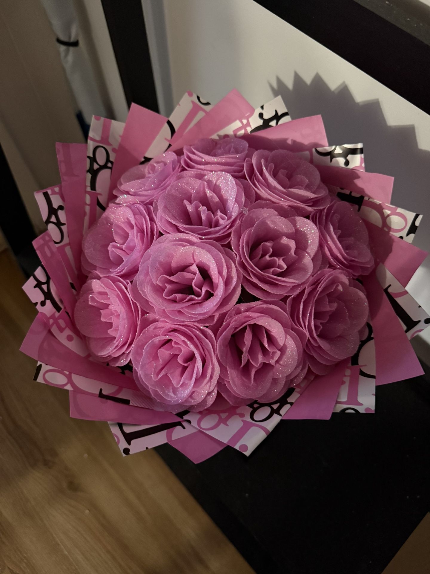 pink flower bouquet 