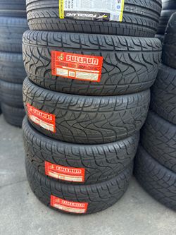 275/55/20 fullrun #4 new tires installed and balanced 40,000 Miles Warranty and balanced