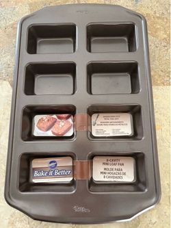 Wilton 8 mini loaf pan NEW