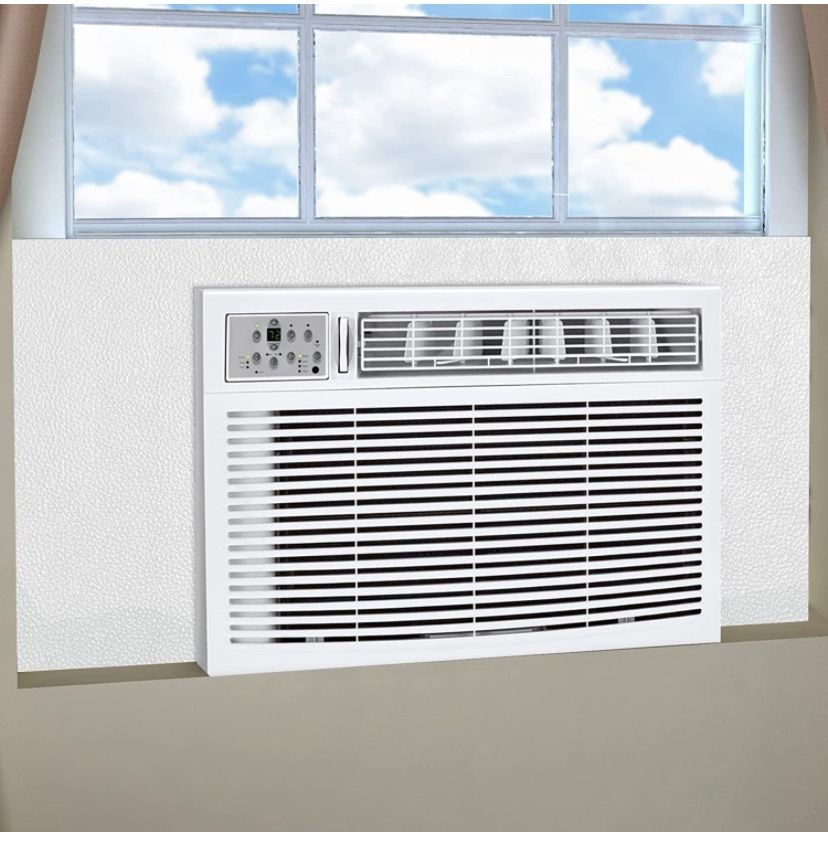 Full Surround Window AC Insulation Foam Side Panels for Air Conditioner Units, 39'' Width Indoor Window Seal Kit Cover, Winter and Summer