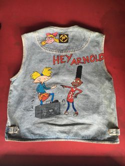 Custom Fila Denim Vest