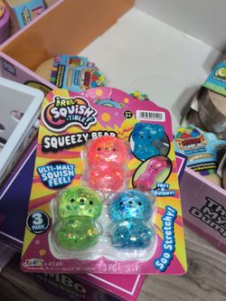 Squishy bears 3 packs