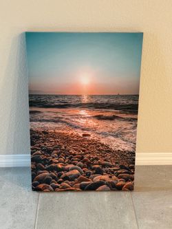 Sunset Canvas Wall Art