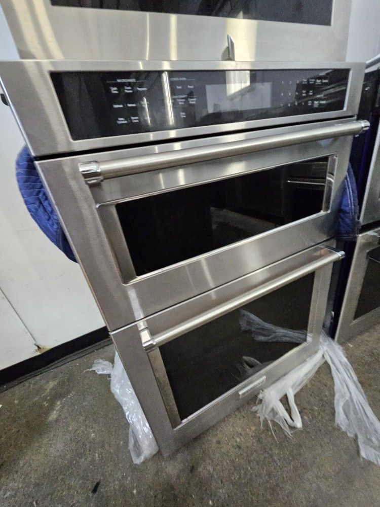 30" KITCHENAID MICROWAVE OVEN COMBO STAINLESS STEEL