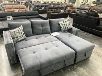 Sectional Convertible Sofa Set