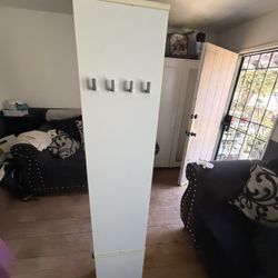 Storage Cabinet With Mirror 