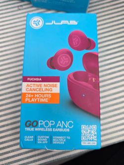 Jlab go pop ANC Fuchsia