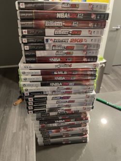 Collection of 2K Sports Games