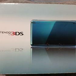 Nintendo 3DS Blue With Box 