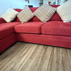 Delano Scarlett Sofa with Chase