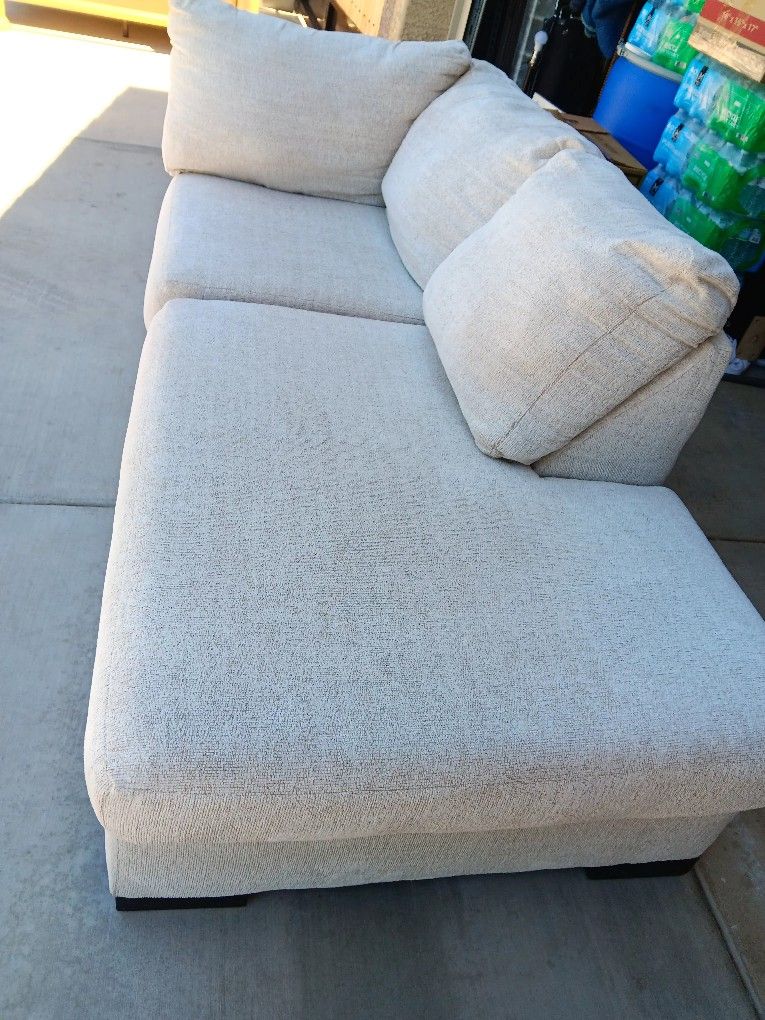 One Piece Sleepers Sofa In Good Condition, Please See All Pictures For Details And Measurements 