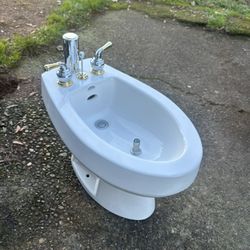 Bidet KOHLER,faucets MOEN.
