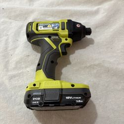 RYOBI ONE+ 18V Cordless 1/4 in. Impact Driver (Tool Only