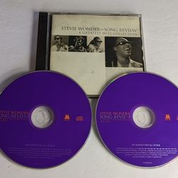 Stevie Wonder Song Review A Greatest Hits Collection 2 CD Album Info Below 