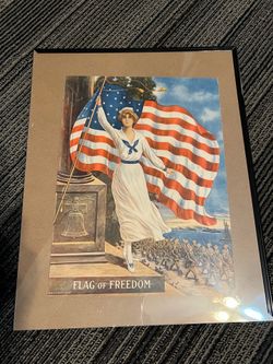 1918 WWI poster Flag of Freedom no118