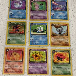 Dark Pokemon Cards