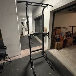 Pull Up Bar Dip Station/Stand for Home Gym Strength Training Workout Equipment