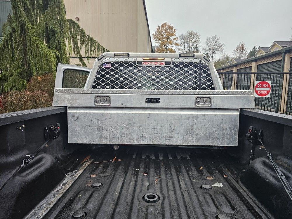 Protech Truck Toolbox - Cross Body Style - Aluminum - Locking Toolbox