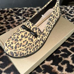 cheetah print clarks 