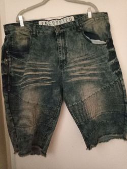 Encrypted Jean Shorts Men's  size 44