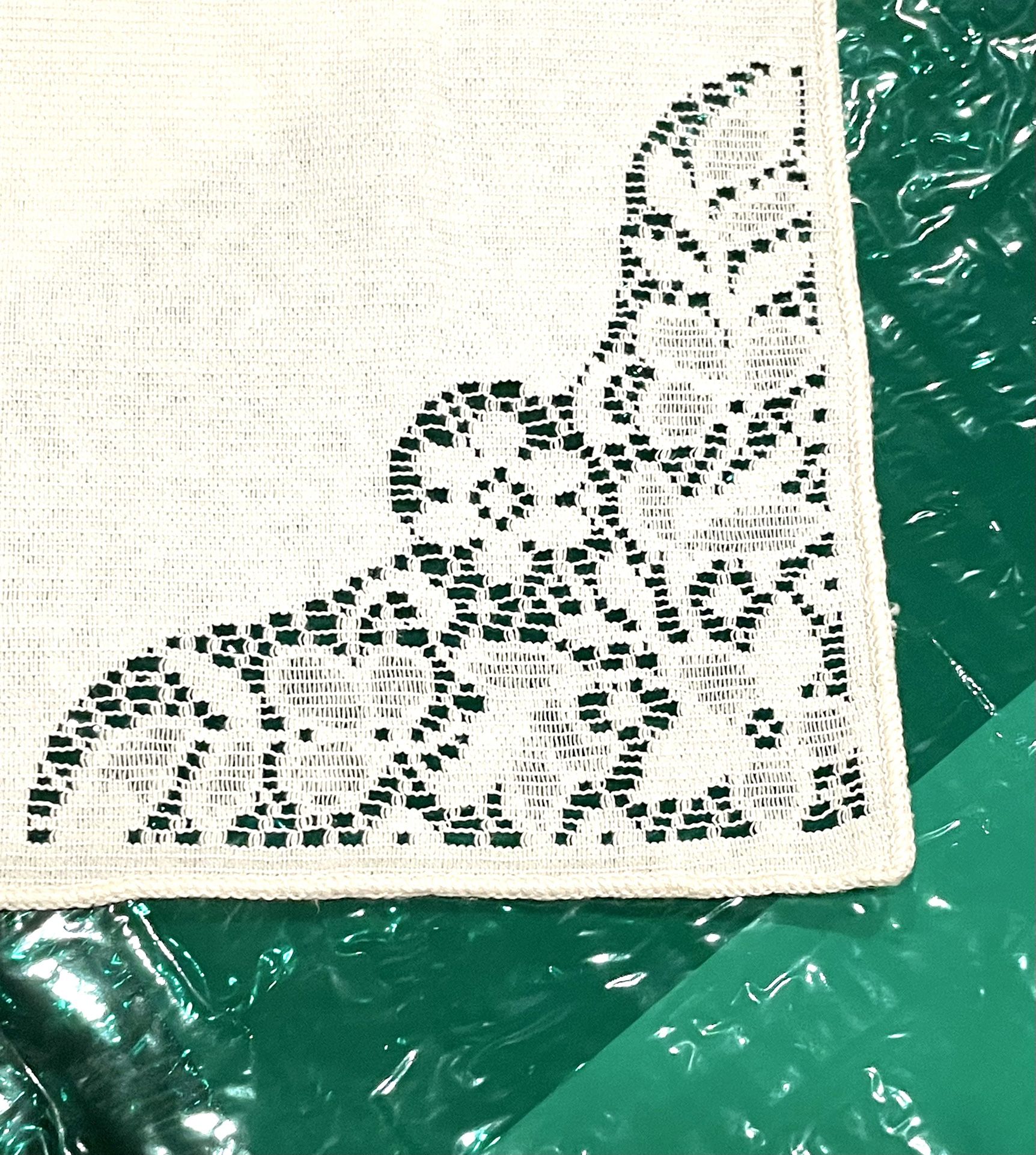 Very Vintage Lace Napkin Set Of 9