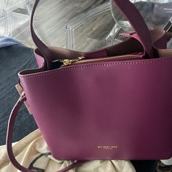 Tote Purple New With Tag  My Best Bag Firenze