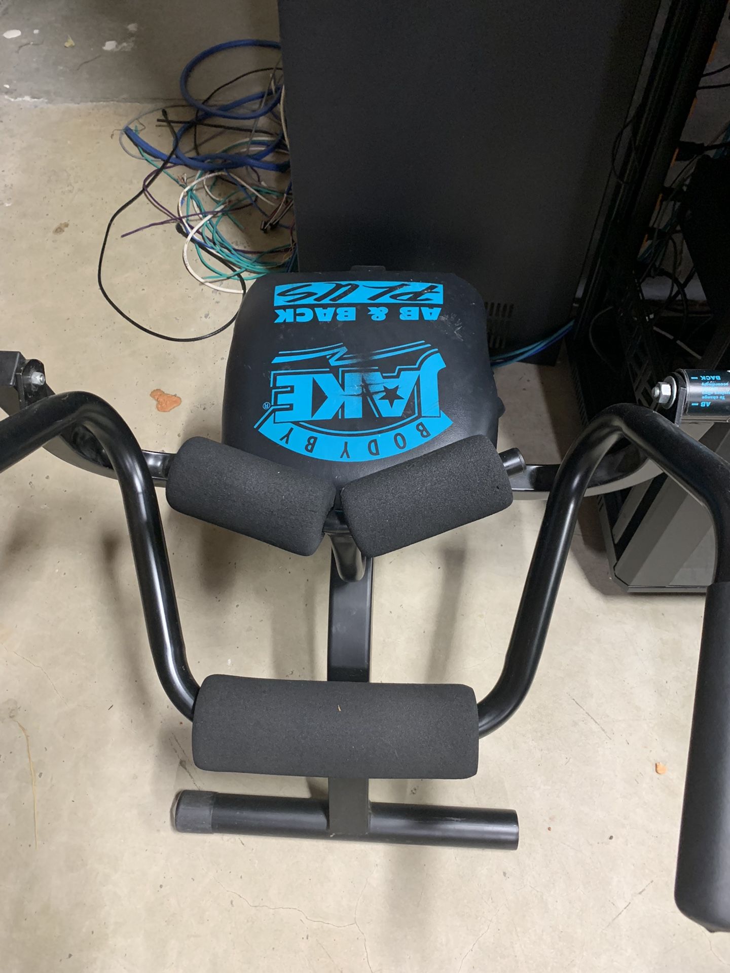 Body By Jake Ab And Back Plus Machine