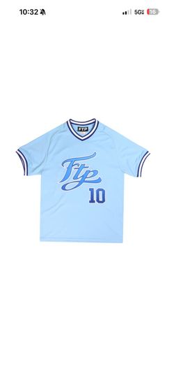 Ftp blue baseball jersey