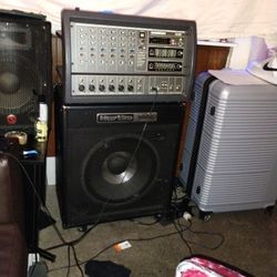 Music Speakers For Sell An Mixer