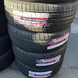 Vendo 235/60/R18 nuevas instaladas y balanceadas garantizadas