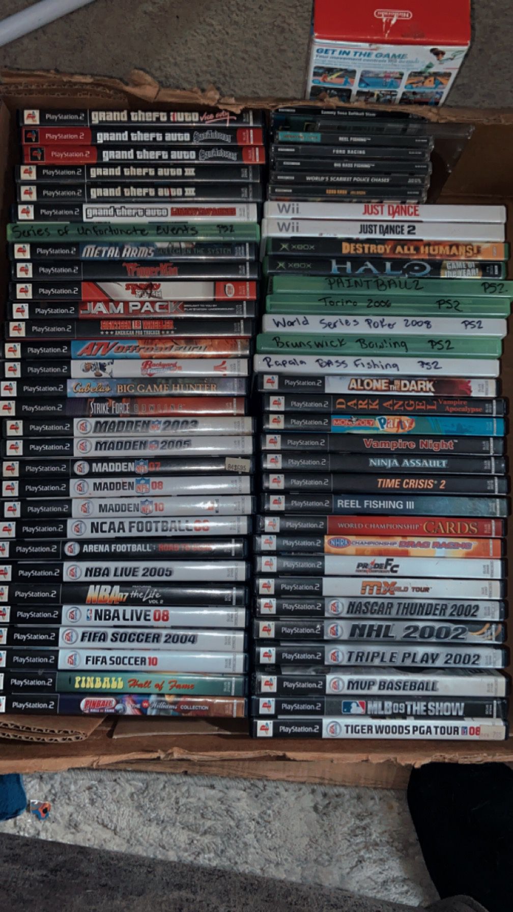 Video games PS2/GameCube/Wii/Xbox
