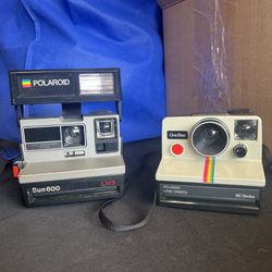 Vintage Polaroid Cameras  