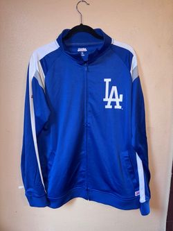 XL LA Dodgers Full-Zip Track Jacket by Stitches