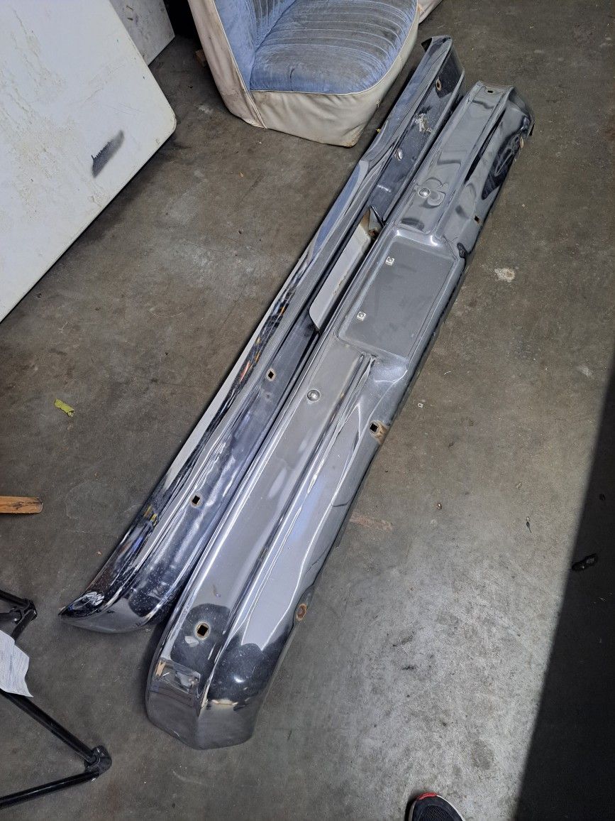 Front And Rear Bumper 73 To 80 Squarebody 