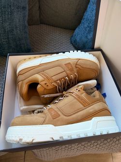 LV Trainer Maxi “Beige” Size 10