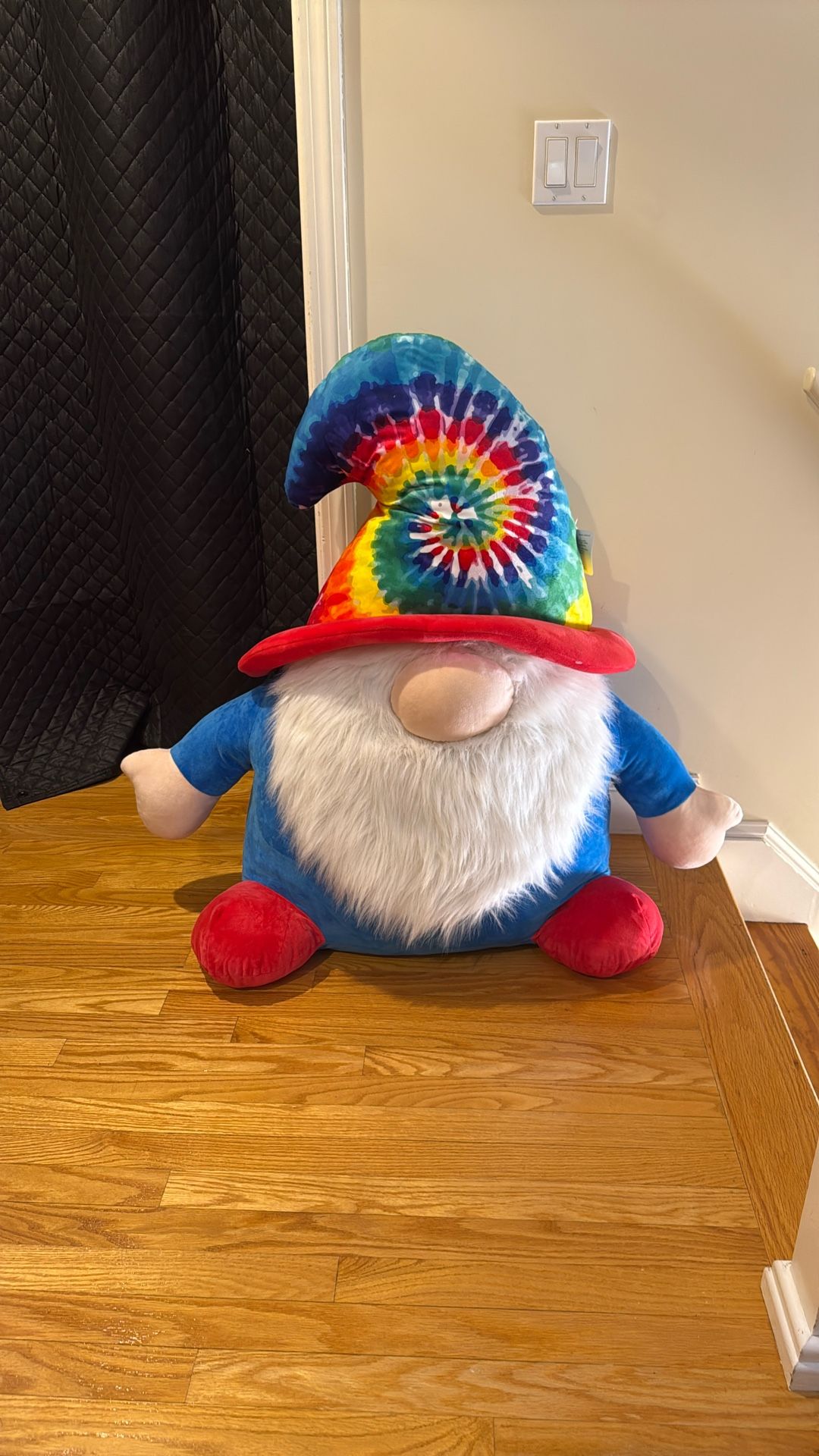 JUMBO - 36 Inch - GOFFA - Tye Die Gnome Plush