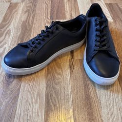 Black Leather Sneakers (Thursday Brand)