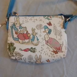 Peter Rabbit tapestry purse