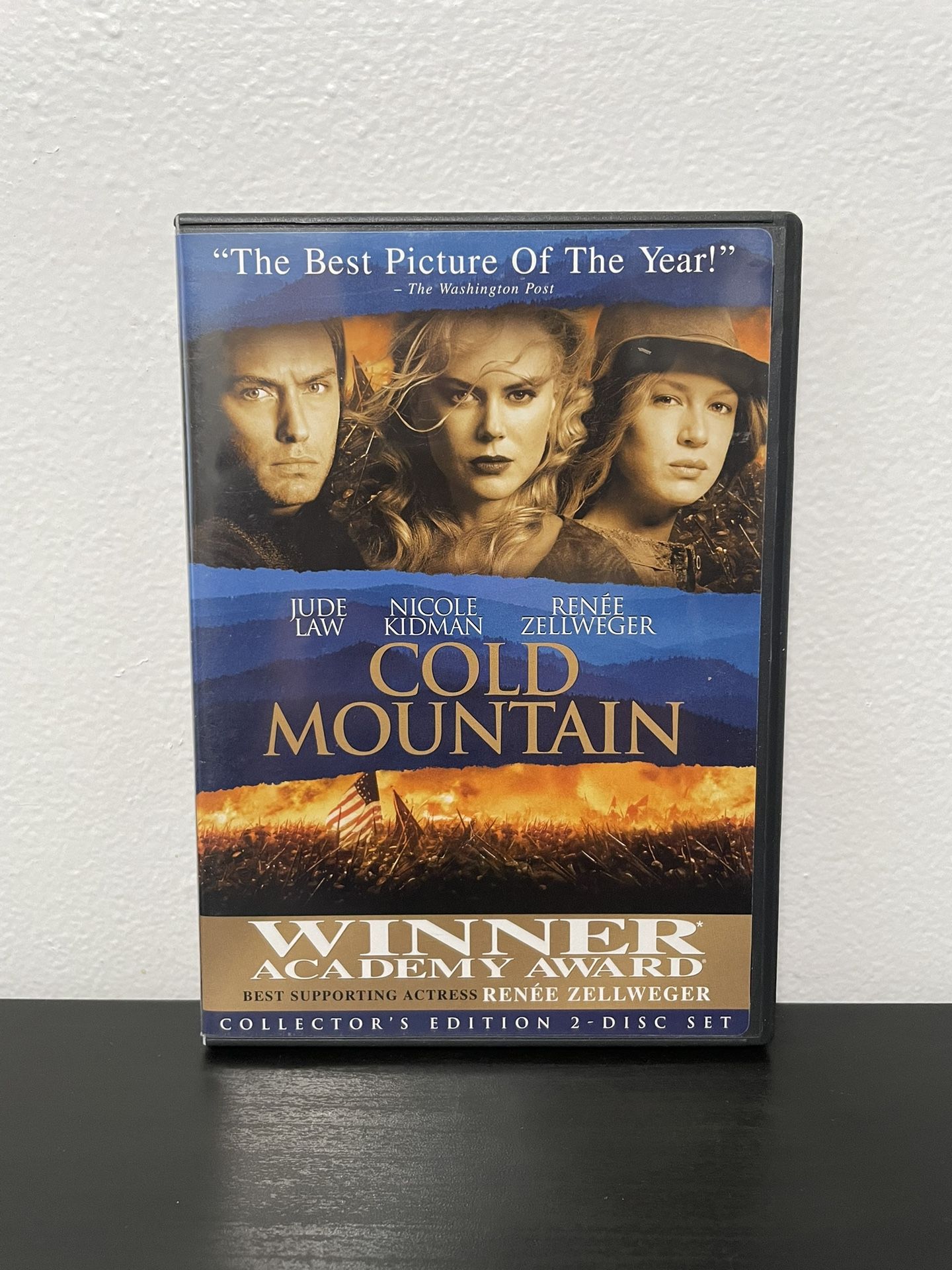Cold Mountain DVD Collectors Edition 2 Disc Set Jude Law Nicole Kidman 2003